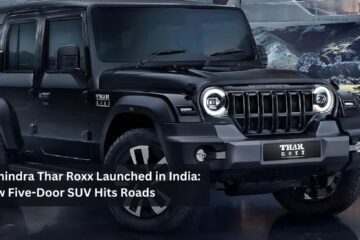 Mahindra Thar Roxx Launched in India: New Five-Door SUV Hits Roads