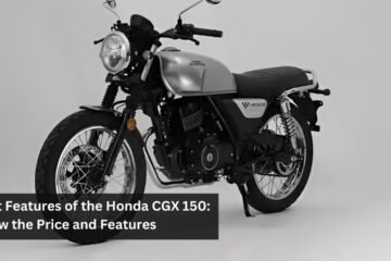 Best Features of The Honda CGX 150: Know The Price and Features