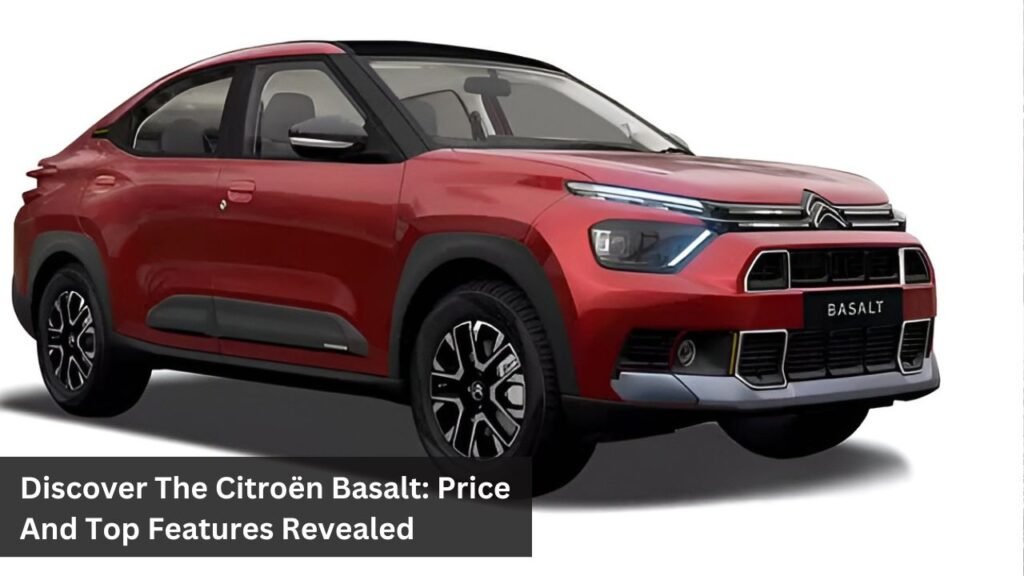 Discover The Citroën Basalt: Price And Top Features Revealed Discover The Citroën Basalt: Price And Top Features Revealed
