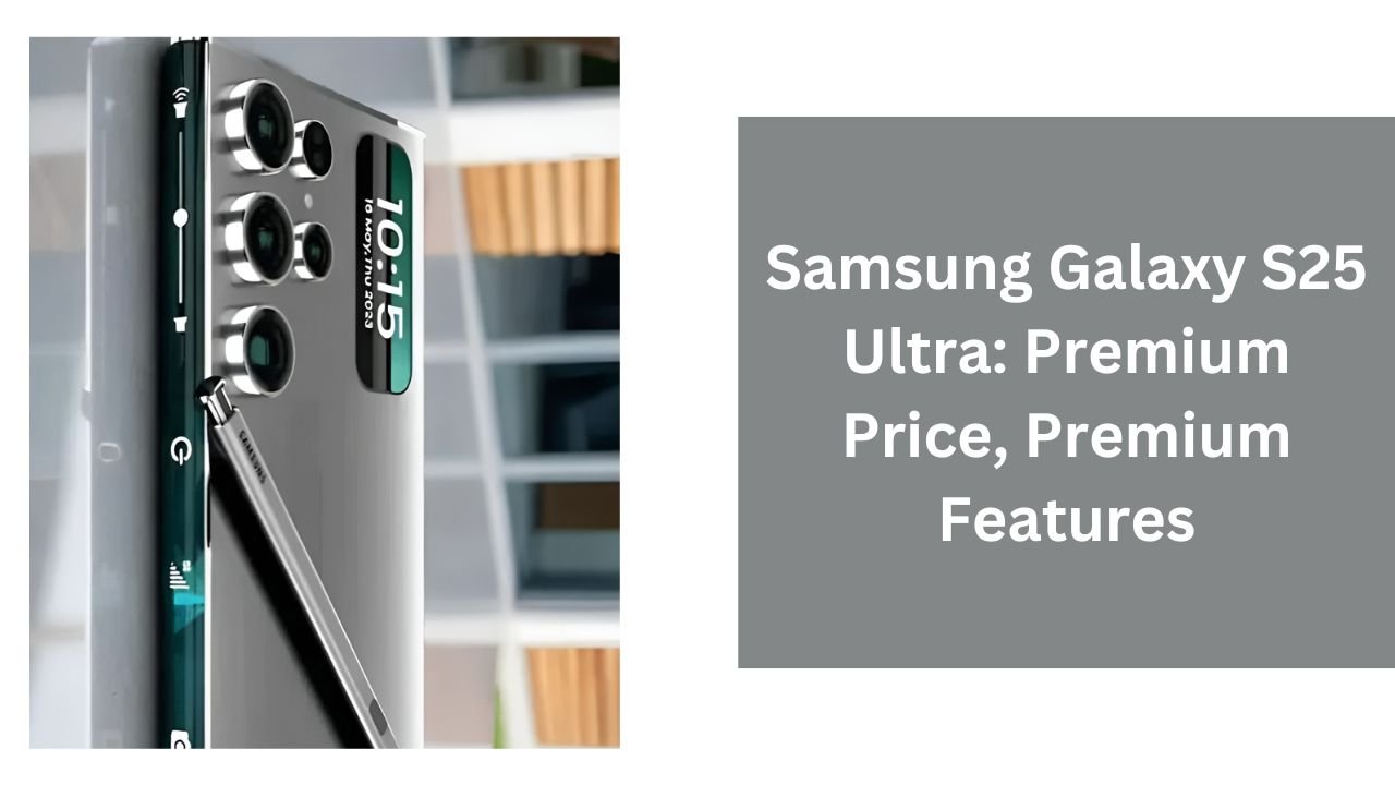 Samsung Galaxy S25 Ultra: Premium Price, Premium Features