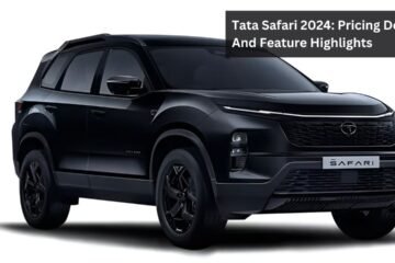 Tata Safari 2024: Pricing Details And Feature Highlights