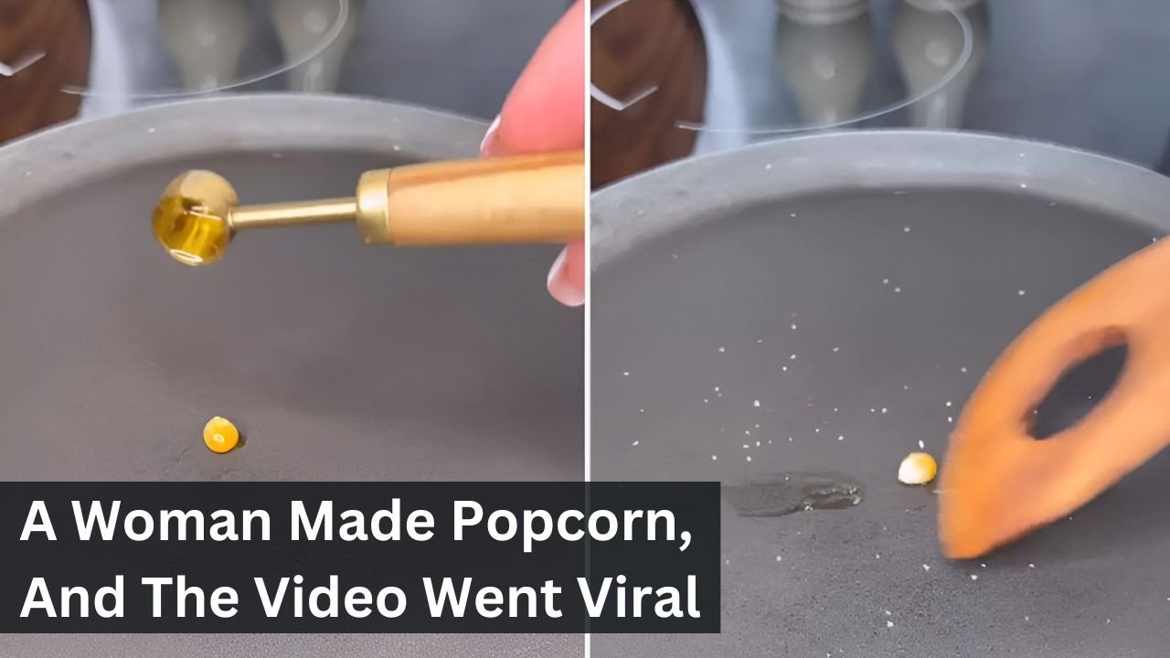 A Woman Made Popcorn, And The Video Went Viral