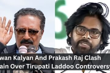 Pawan Kalyan And Prakash Raj Clash Again Over Tirupati Laddoo Controversy
