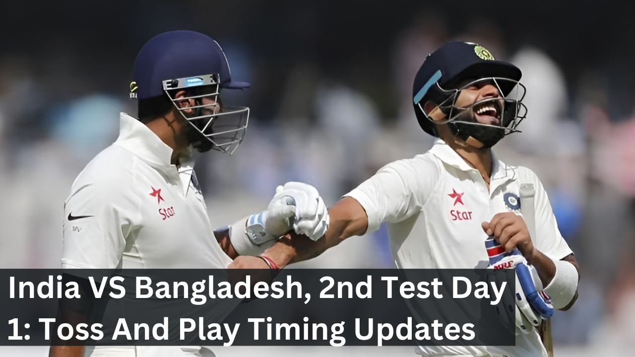 India VS Bangladesh, 2nd Test Day 1: Toss And Play Timing Updates
