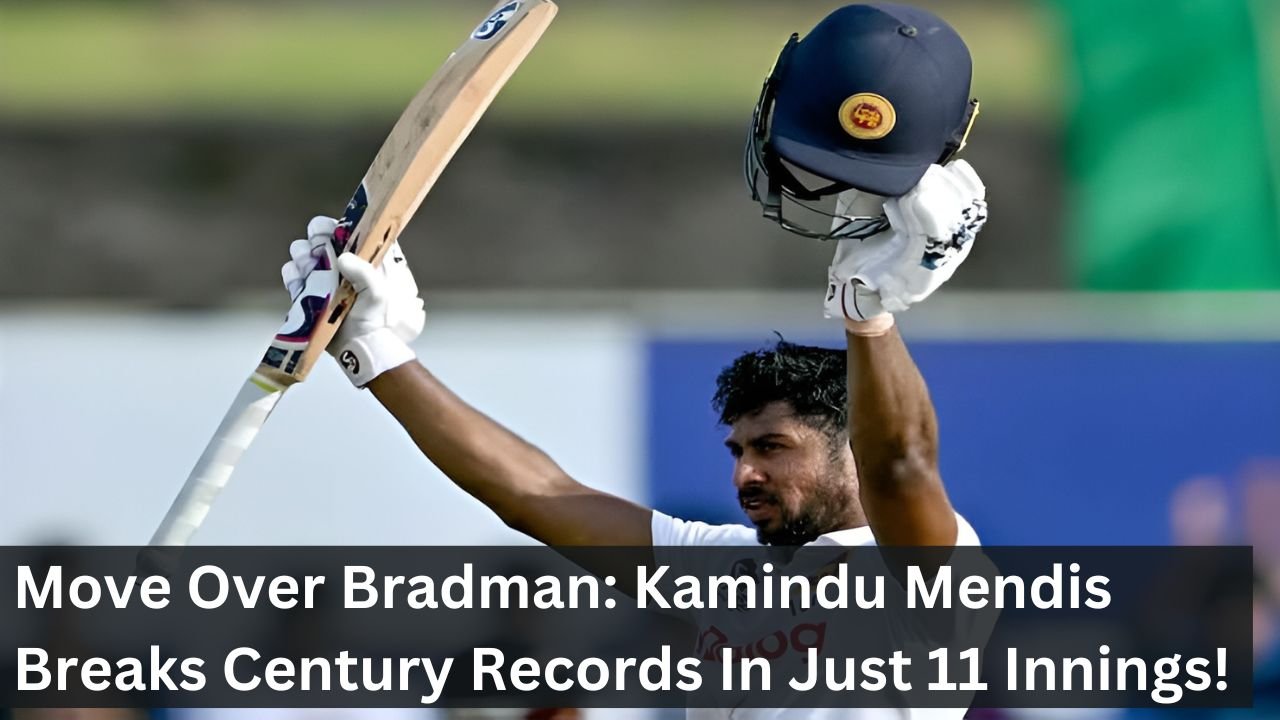 Move Over Bradman: Kamindu Mendis Breaks Century Records In Just 11 Innings!