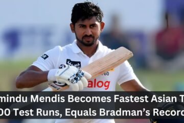 Kamindu Mendis Becomes Fastest Asian To 1000 Test Runs, Equals Bradman’s Record