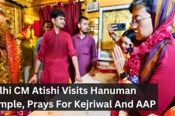 Delhi CM Atishi Visits Hanuman Temple, Prays For Kejriwal And AAP