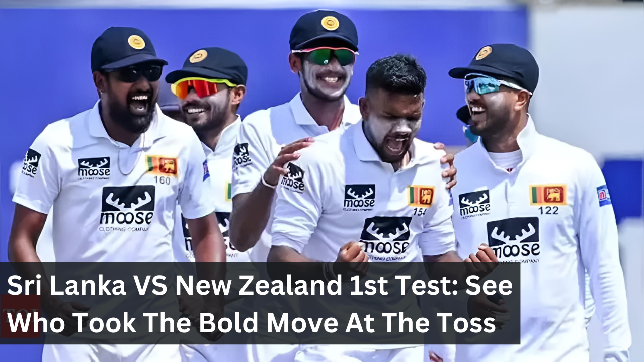 Sri Lanka VS New Zealand 1st Test: See Who Took The Bold Move At The Toss