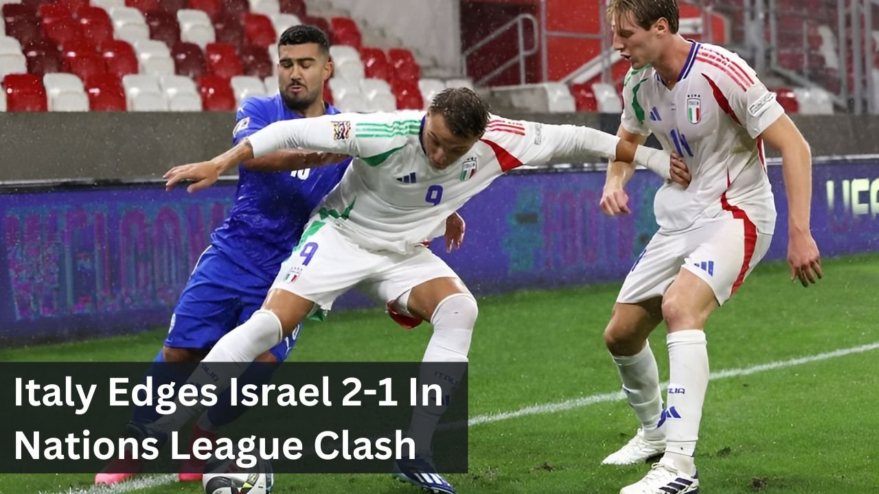 Italy Edges Israel 2-1 In Nations League Clash