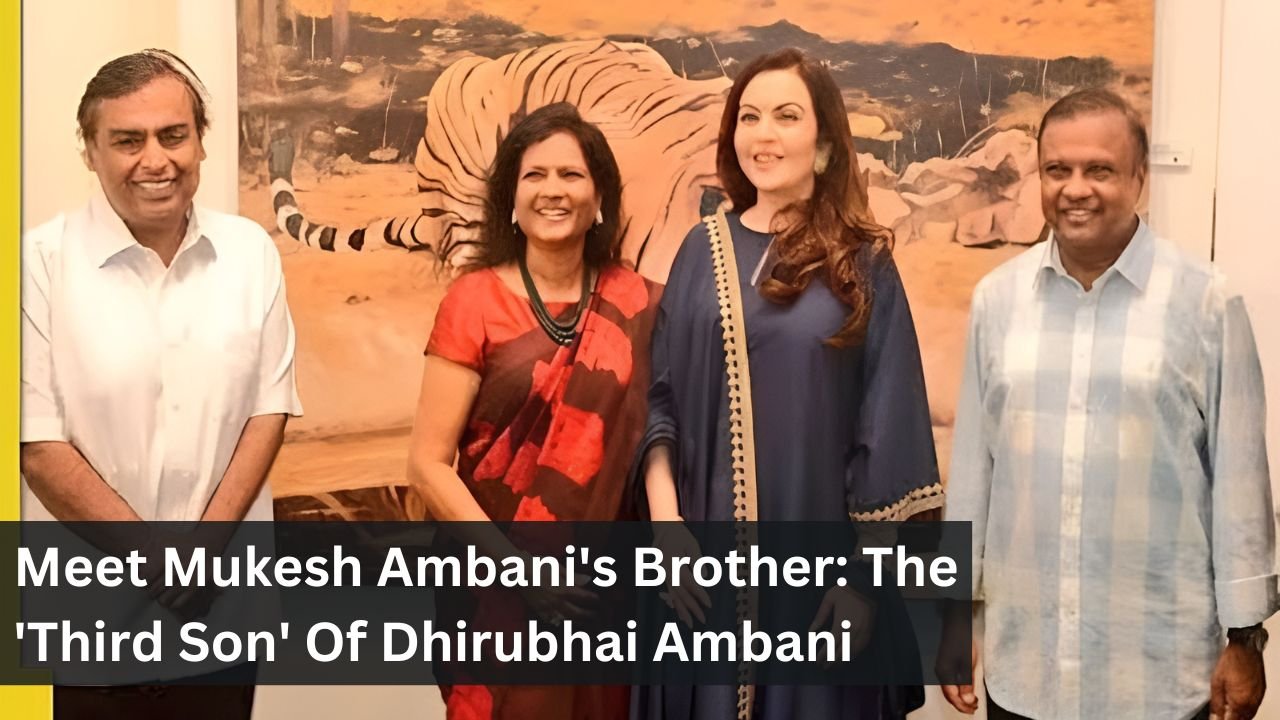 Meet Mukesh Ambani's Brother: The 'Third Son' Of Dhirubhai Ambani