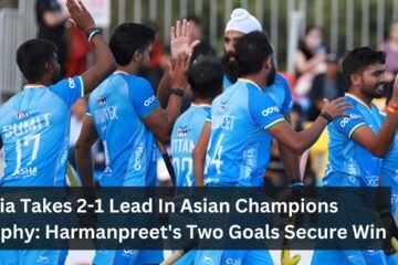India Takes 2-1 Lead In Asian Champions Trophy: Harmanpreet's Two Goals Secure Win