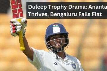 Duleep Trophy Drama: Anantapur Thrives, Bengaluru Falls Flat