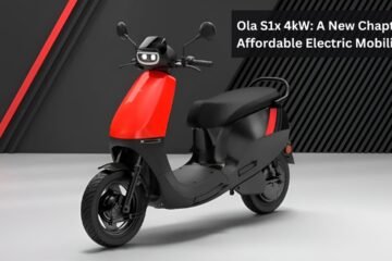 Ola S1x 4kW: A New Chapter In Affordable Electric Mobility