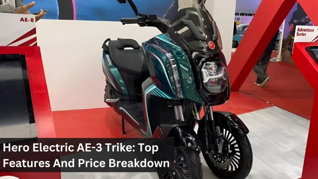 Hero Electric AE-3 Trike: Top Features And Price Breakdown Hero Electric AE-3 Trike: Top Features And Price Breakdown