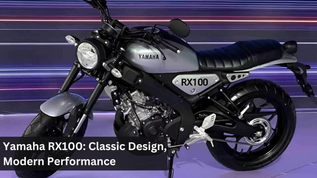 Yamaha RX100: Classic Design, Modern Performance Yamaha RX100: Classic Design, Modern Performance