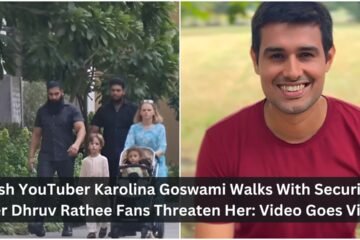 Polish YouTuber Karolina Goswami Walks With Security After Dhruv Rathee Fans Threaten Her: Video Goes Viral
