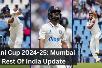Irani Cup 2024-25: Mumbai VS Rest Of India Update