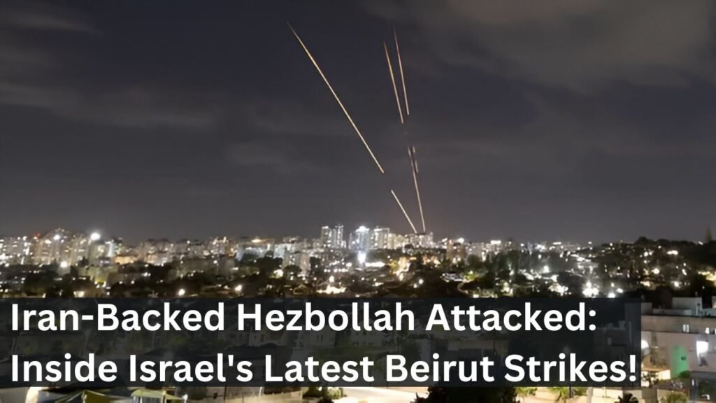 Iran-Backed Hezbollah Attacked: Inside Israel's Latest Beirut Strikes! Iran-Backed Hezbollah Attacked: Inside Israel's Latest Beirut Strikes!