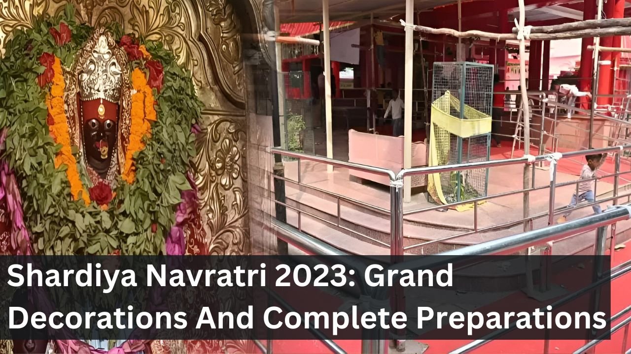 Shardiya Navratri 2023: Grand Decorations And Complete Preparations