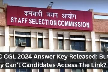 SSC CGL 2024 Answer Key Released: But Why Can’t Candidates Access The Link?