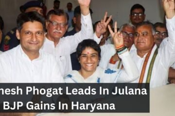 Vinesh Phogat Leads In Julana As BJP Gains In Haryana