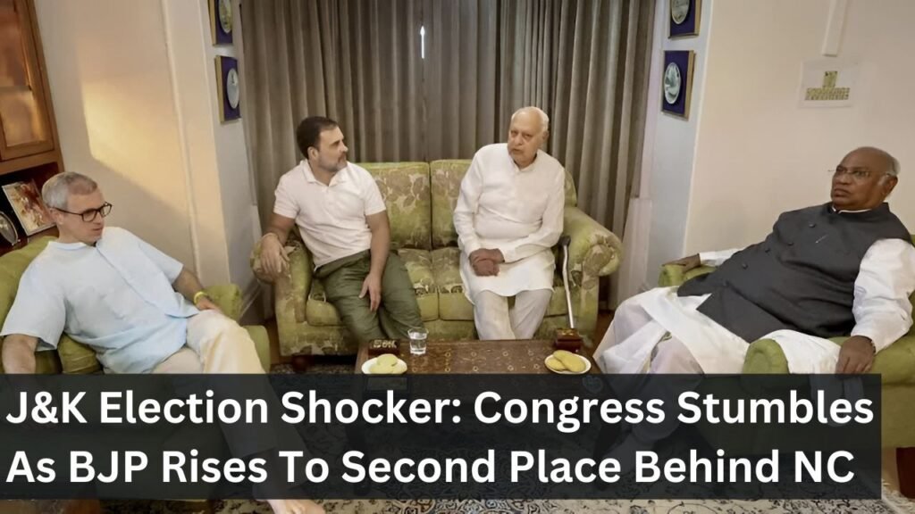 J&K Election Shocker: Congress Stumbles As BJP Rises To Second Place Behind NC