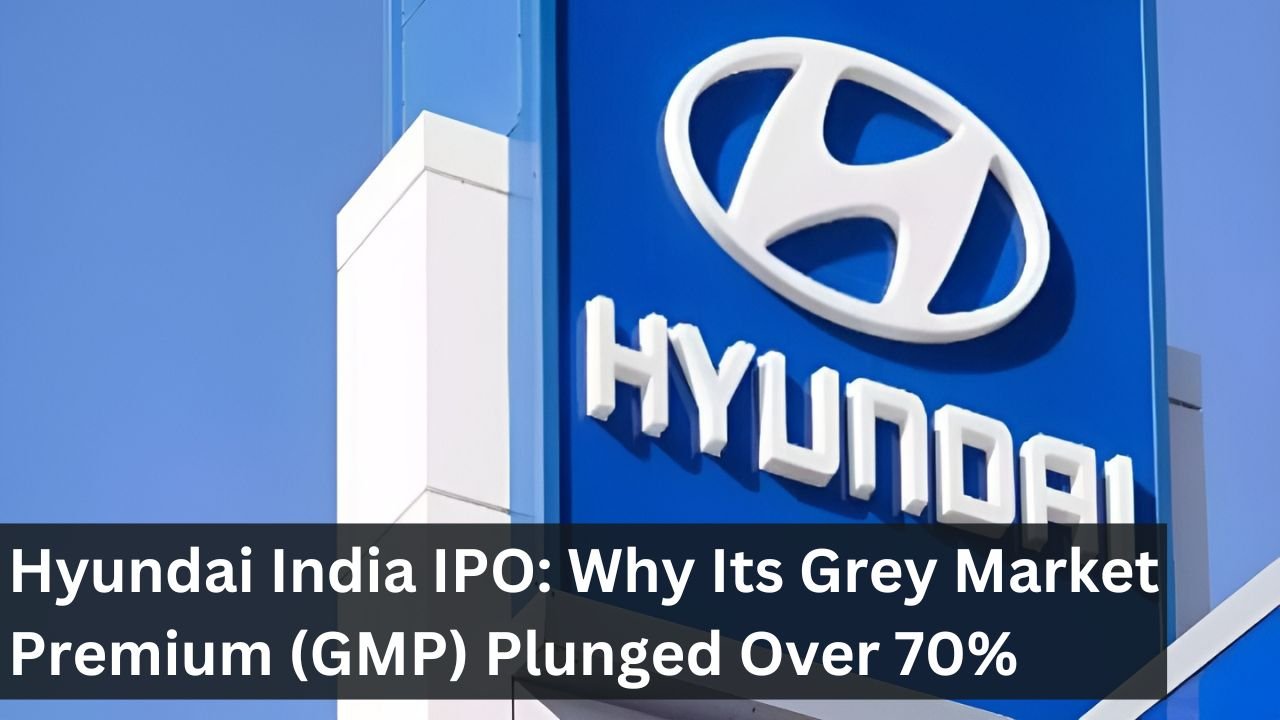 Hyundai India IPO: Why Its Grey Market Premium (GMP) Plunged Over 70%