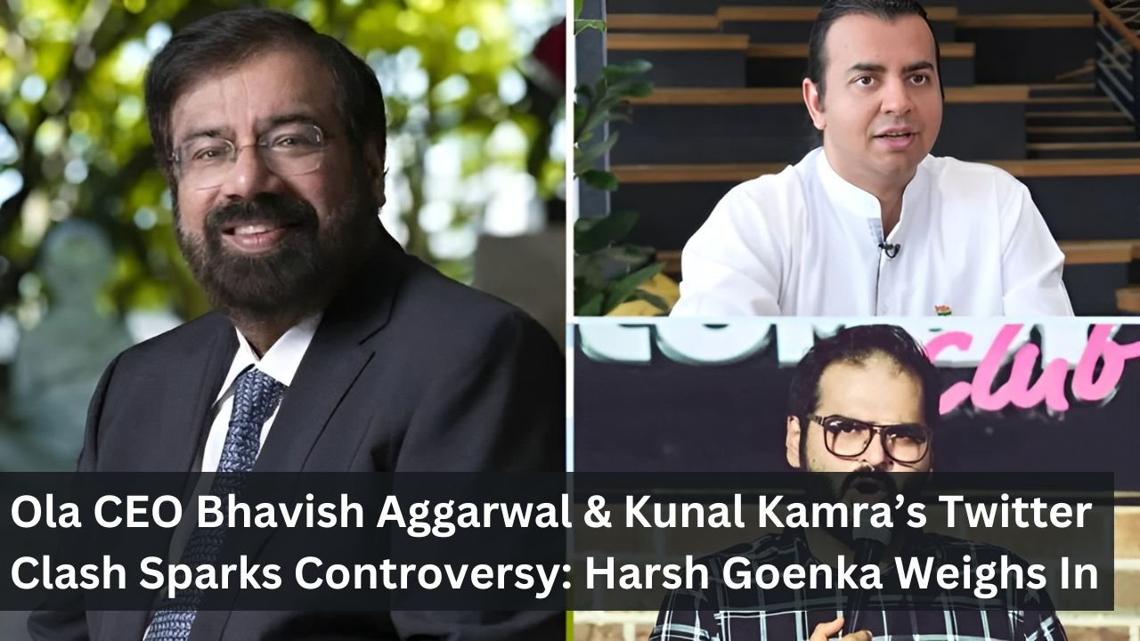 Ola CEO Bhavish Aggarwal & Kunal Kamra’s Twitter Clash Sparks Controversy: Harsh Goenka Weighs In