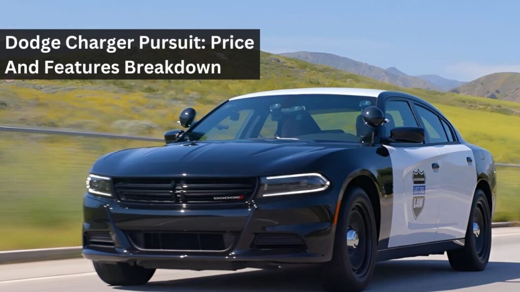 Dodge Charger Pursuit: Price And Features Breakdown Dodge Charger Pursuit: Price And Features Breakdown
