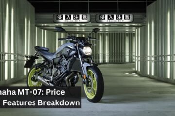 Yamaha MT-07: Price And Features Breakdown