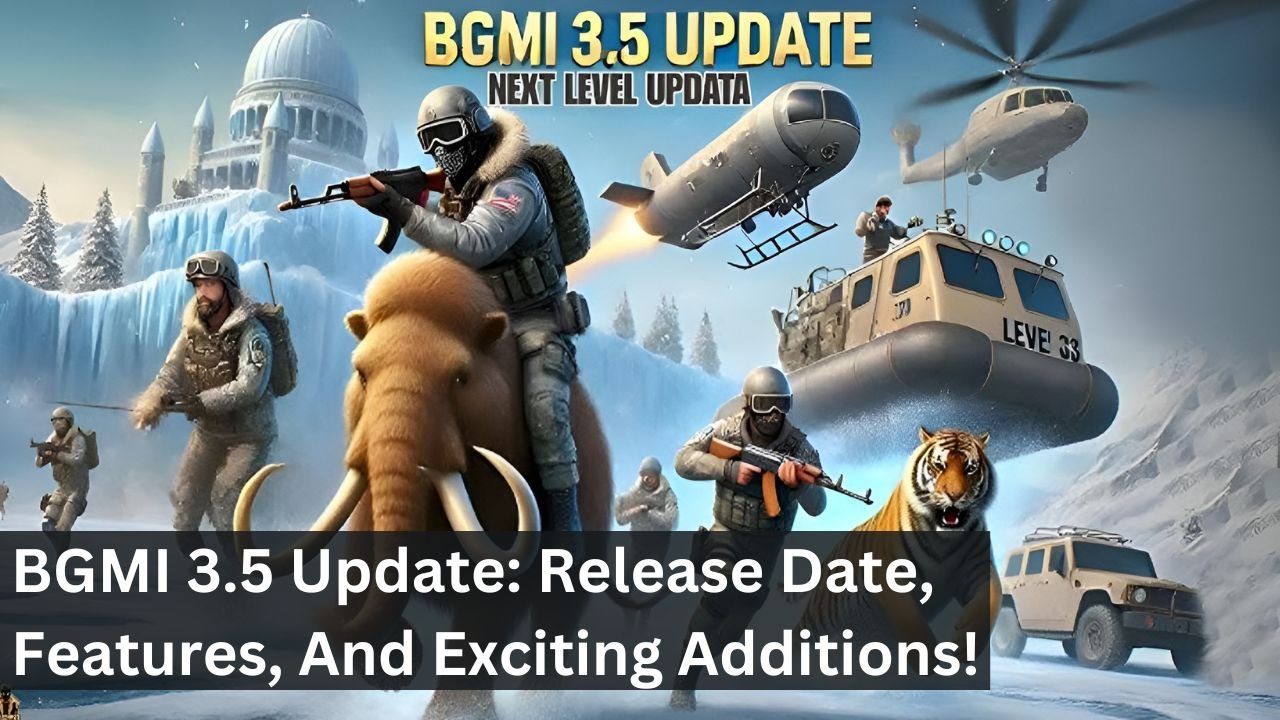 BGMI 3.5 Update: Release Date, Features, And Exciting Additions!