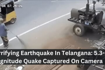 Terrifying Earthquake In Telangana: 5.3-Magnitude Quake Captured On Camera