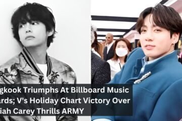 Jungkook Triumphs At Billboard Music Awards; V's Holiday Chart Victory Over Mariah Carey Thrills ARMY