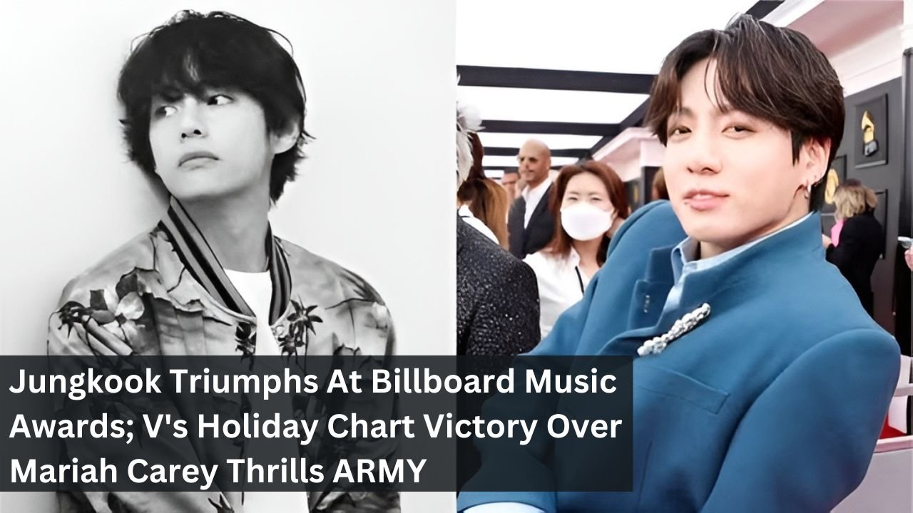 Jungkook Triumphs At Billboard Music Awards; V's Holiday Chart Victory Over Mariah Carey Thrills ARMY