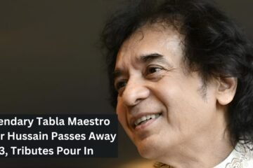 Legendary Tabla Maestro Zakir Hussain Passes Away At 73, Tributes Pour In