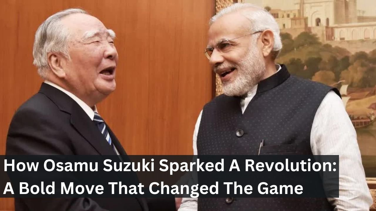 How Osamu Suzuki Sparked A Revolution: A Bold Move That Changed The Game