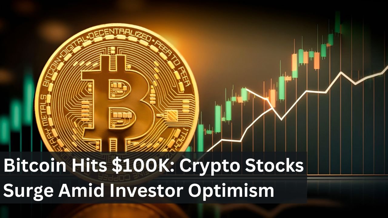 Bitcoin Hits $100K: Crypto Stocks Surge Amid Investor Optimism