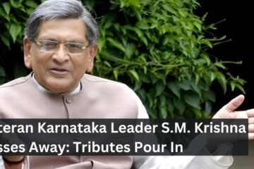Veteran Karnataka Leader S.M. Krishna Passes Away: Tributes Pour In