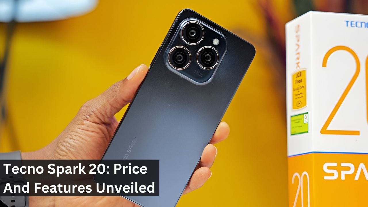 Tecno Spark 20: Price And Features Unveiled