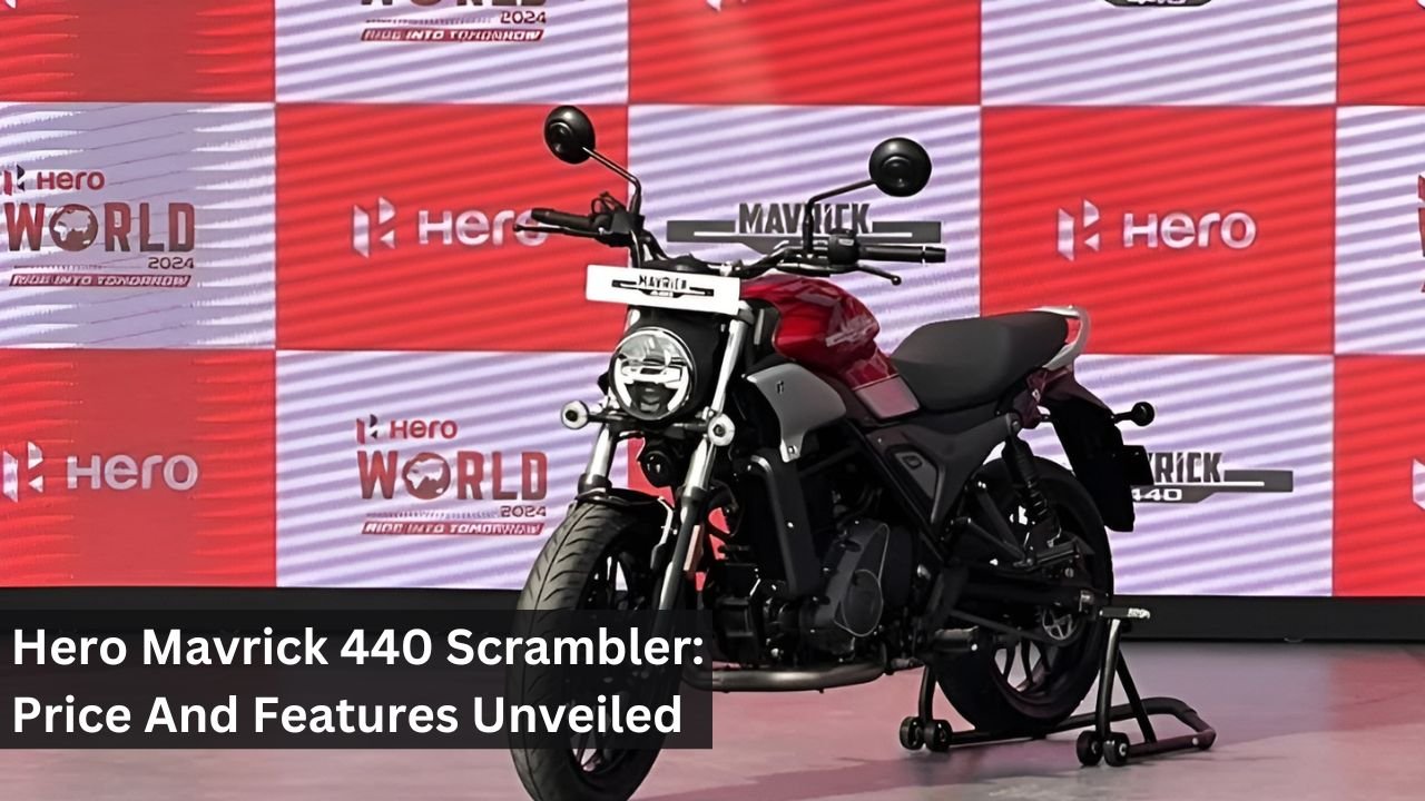 Hero Mavrick 440 Scrambler: Price And Features Unveiled